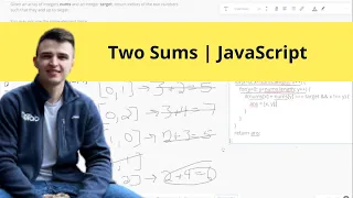Two Sum JavaScript LeetCode Technical Interview