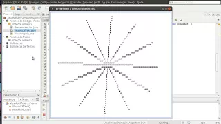 Java ASCII Text from scratch - JTextArea Bresenham s Line Algorithm test