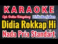 DIDIA ROKKAP HI Karaoke Nada Cowo/Pria/Male|Karaoke DIDIA ROKKAP HI Versi Cowo|Cip. Dakka Hutagalung