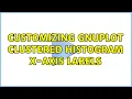 Customizing gnuplot clustered histogram x-axis labels