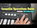 How to Use Yamaha PSR - Keyboard with Rhythm Voice Layers