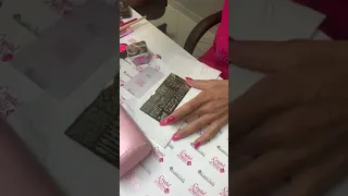 Stamping Technique with CrystalNails