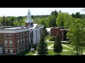 Castleton University in VT USA build in 1787 old history the first university in VT