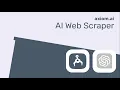 How to make an AI Web Scraper with ChatGPT and Axiom ai