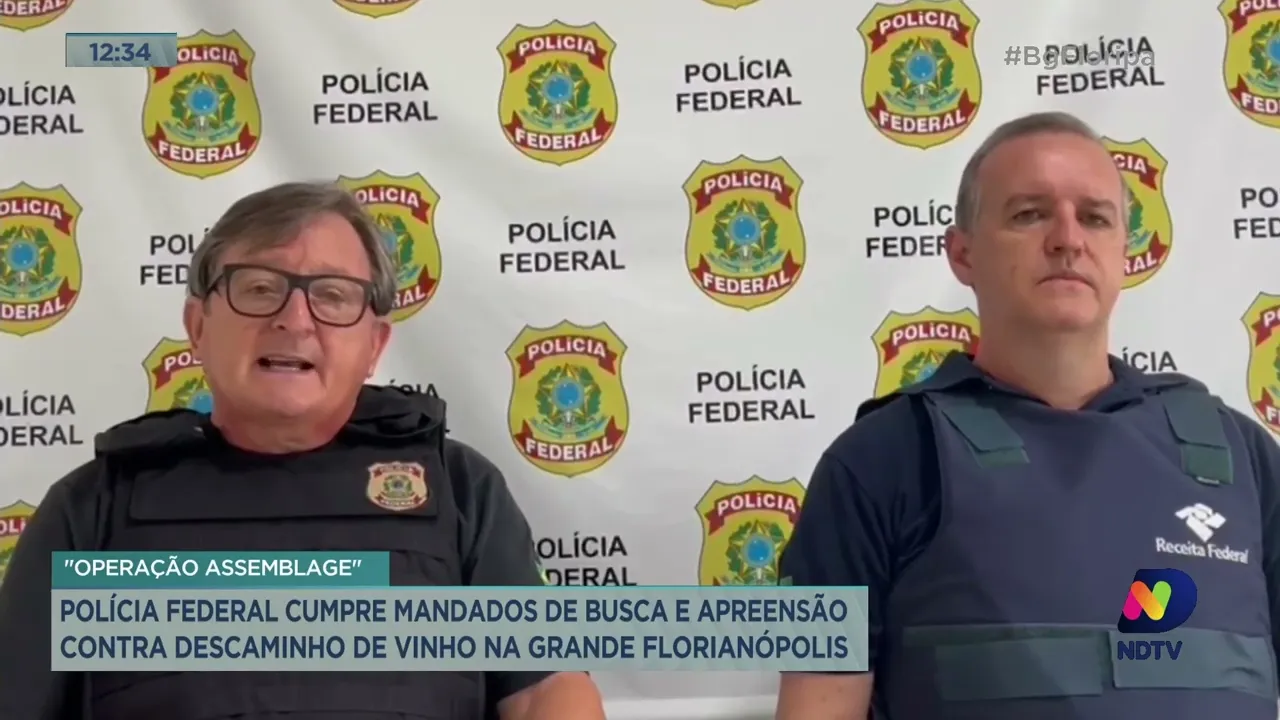 Polícia Federal deflagra operação 'assemblage' na manhã desta quinta-feira