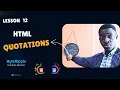 HTML Quotations Explained Blockquote Q Abbr Cite for Beginners