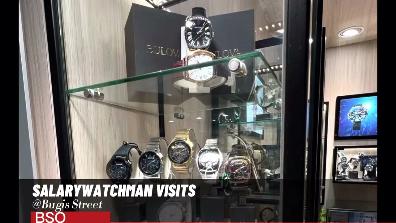 Salarywatchman Visits | Bugis Street | BSO Seiko Bespoke | The Bencoolen | Timepieces | Singapore