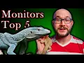 Top 5 Pet Monitor Lizards