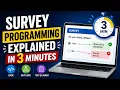 Survey Programming Explained in 5 Minutes Everything Beginners Need to Know
