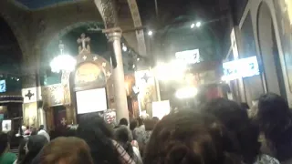 ترنيمه مع ابونا داود لامعى يوم  عشية الملاك ميخائيل دندنها