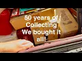 50 years of collecting and we bought it all! today's finds!