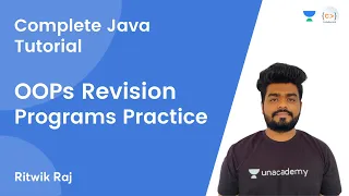 L15 OOPs Revision Programs Practice JAVA Complete Java Tutorial Ritwik Raj