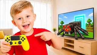SURVIE DANS UN MONDE DE BLOCS AVEC OLIVER