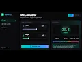 BMI Calculator HTML CSS JavaScript Project
