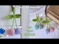Download Lagu How to Crochet a Tulip Keychain | Step-by-step Guide for Beginners [ENG/INA CC]