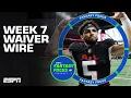 The BEST Waiver Wire Pickups for Week 7 Fantasy Focus