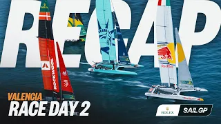 Day 2 Recap // Spain Sail Grand Prix | Valencia 🇪🇸