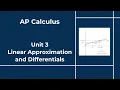 AP Calculus - Unit 3