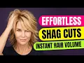 Effortless Shag Haircuts That Make Women Eye-Catching Look Younger