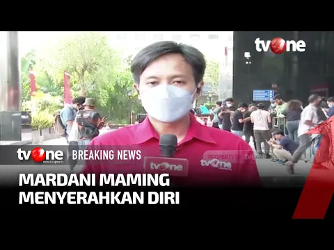 [BREAKING NEWS] Mardani Maming Menyerahkan Diri