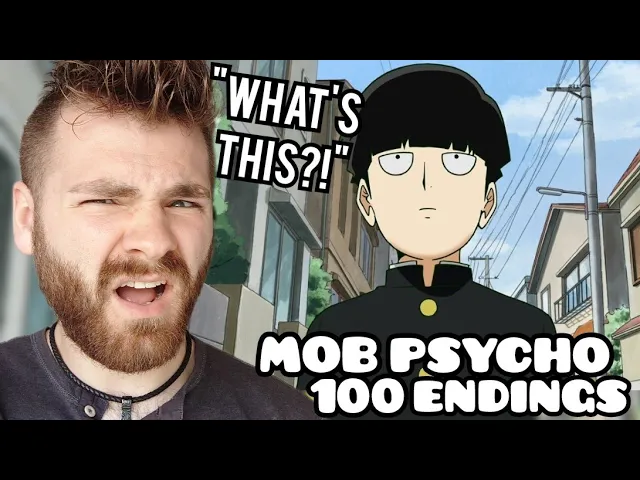 First Time Reacting to "MOB PSYCHO 100 Endings (1-3)" | New Anime Fan!