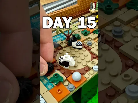 Building a Mini Working LEGO ZOO Day 15