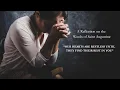 Christian Contemplative Quotes St Augustine - Confessions