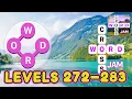 Crossword Jam Levels 272 - 283 Answers