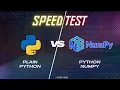 Python vs NumPy The Speed Showdown