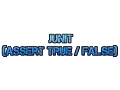 4 assert true false
