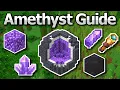 Download Lagu The Ultimate Minecraft 1.21 Guide To Amethyst | Geodes, Tinted Glass, Shards, Spyglass \u0026 Crystals