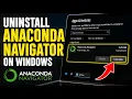How to uninstall Anaconda Navigator on Windows - Beginner Guide