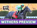 2023 Withers Stakes FREE Picks ARCTIC ARROGANCE Adds Blinkers For Derby Prep Vs HIT SHOW