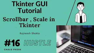 Scale Scrollbar in Tkinter GUI with Python