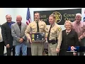 Cass County deputy honored for saving another deputy s life