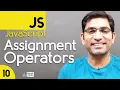 JavaScript Assignment Operators Tutorial - Class 10