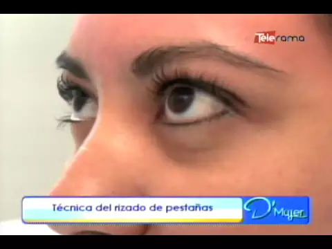 Técnica del rizado de pestañas