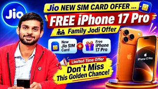 Get iPhone 17Pro Free Jio Jodi Offer Free iPhone 17Pro on Jio Jodi Offer 