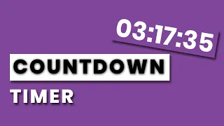 Countdown Timer using JQuery JQuery Plugins Tutorial