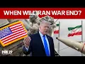 When will Iran war end Trump says negotiations ongoing Iran refutes claims