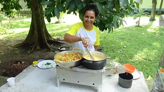 TILÁPIA NO COCO🥥E CAFEZINHO DÁ TARDE☕