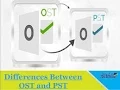 What is the difference between OST and PST files in Outlook