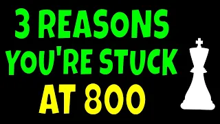 How to get past 800 quickly Beginner chess tips - Get better at chess Improve your chess strategy