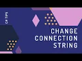 How to change connection string and database at run time dynamically