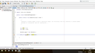 Java Beginner - generate random number in a range