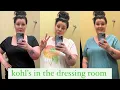 Plus size Kohl s try on