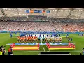 Download Lagu 🇩🇪🇪🇦 Nationalhymne Deutschland \u0026 Spanien | EURO 2024 Germany | Viertelfinale Stuttgart