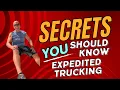 Inside Look Fedex Custom Critical Expedited Deliveries - Trucker TV Show VLOG