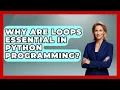 Why Are Loops Essential in Python Programming Python Code School News