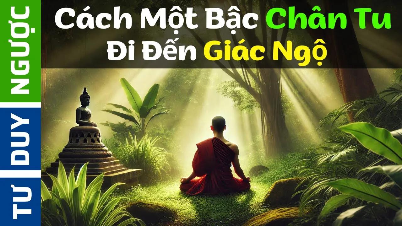 Outline Video Cách Một Bậc Chân Tu Đi Đến Giác Ngộ - Lời Phật Dạy | Tư Duy Ngược